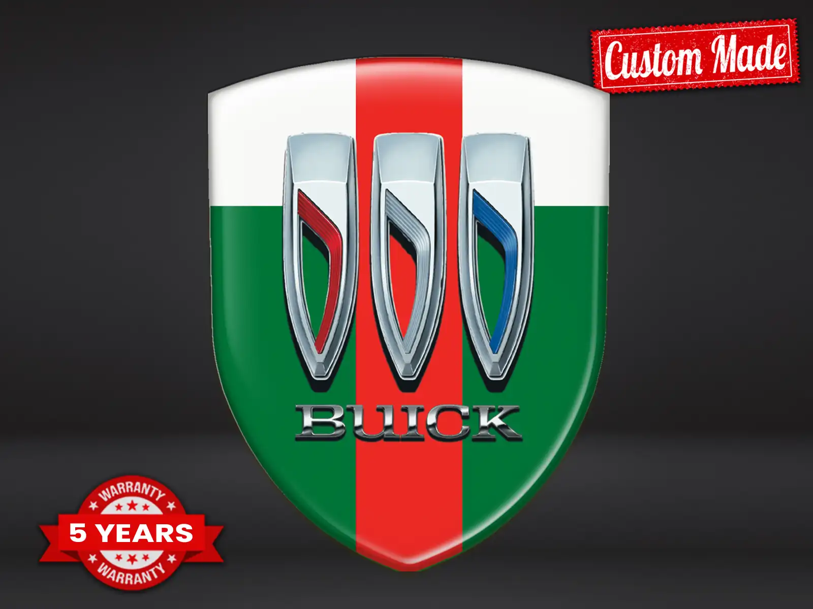 Buick Decalcomanie Lunotto Auto Premium Lusso Regolabili